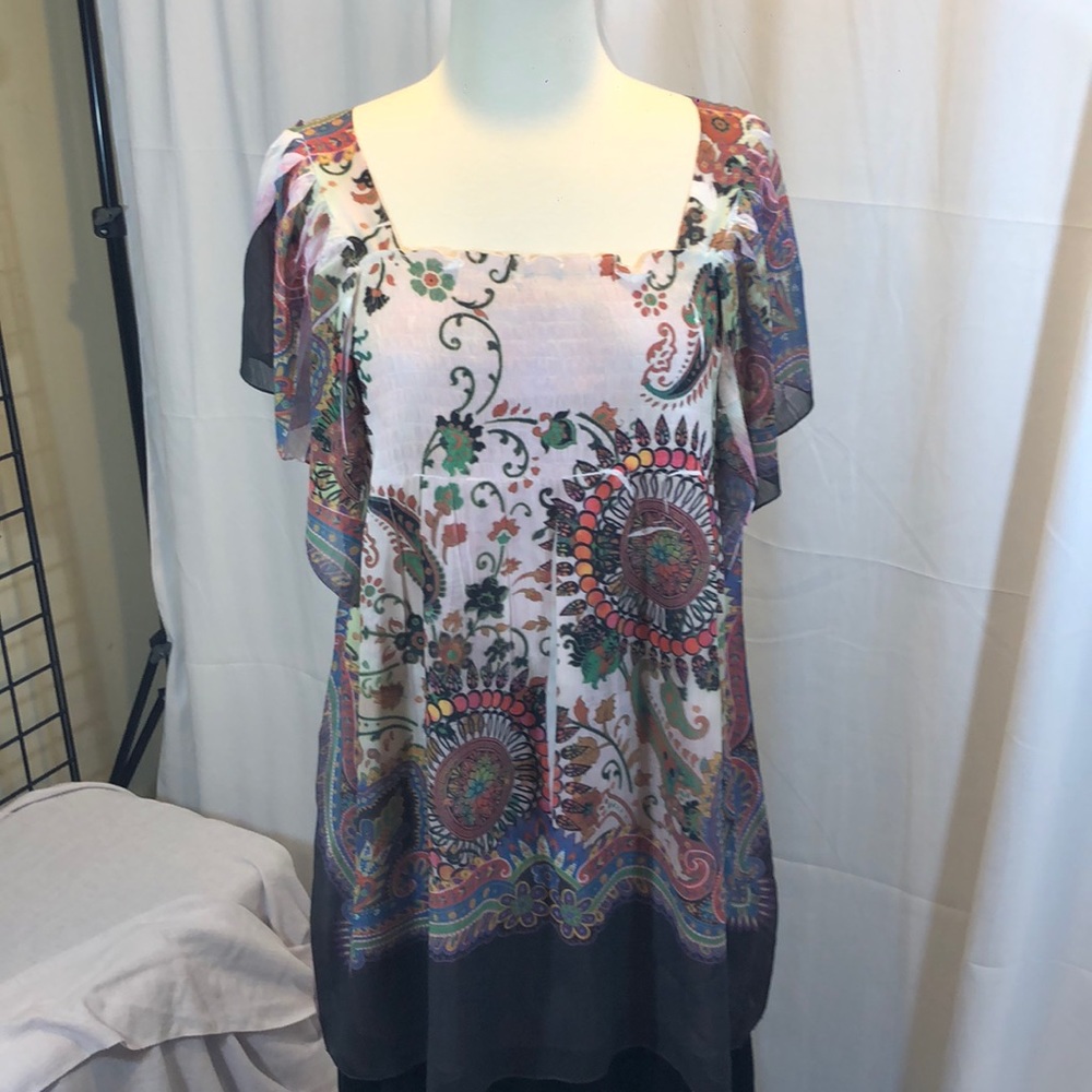 Unity World Wear Tunic/Blouse/Top L EUC